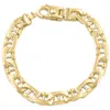 Pompeii3 Men's Link 14k Gold (44gram) Or Platinum (71gram) 8.5mm Link Bracelet 8.5" In Gold