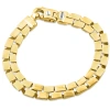 Shop Pompeii3 Men's Link 14k Gold (49gram) Or Platinum (79gram) 10.5mm Bracelet 8.75" In Multi