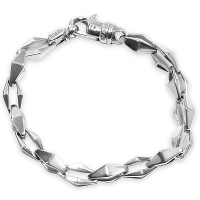 Pompeii3 Men's Link 14k Gold (49gram) Or Platinum (79gram) 8.5mm Bracelet 8.5" In Multi