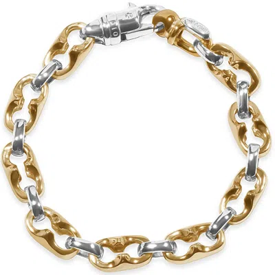 Pompeii3 Men's Link 14k Gold (50gram) Or Platinum (80gram) 9mm Bracelet 8.75"