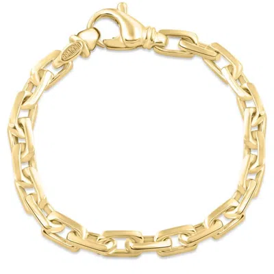 Pompeii3 Men's Link 14k Gold (51gram) Or Platinum (82gram) 7.5mm Link Bracelet 8.75"