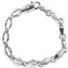Pompeii3 Men's Link 14k Gold (51gram) Or Platinum (82gram) 8.5mm Bracelet 8.5" In Multi