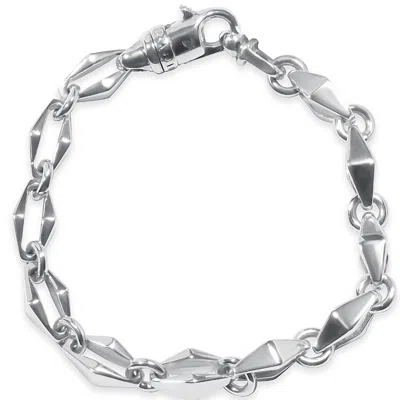Pompeii3 Men's Link 14k Gold (51gram) Or Platinum (82gram) 8.5mm Bracelet 8.5" In Multi