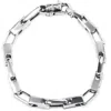 Pompeii3 Men's Link 14k Gold (55gram) Or Platinum (90gram) 7mm Bracelet 8.5" In Silver