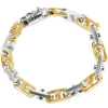 Pompeii3 Men's Link 14k Gold (63gram) Or Platinum (101gram) 8mm Bracelet 8.5" In Multi