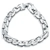 Pompeii3 Men's Link 14k Gold (65gram) Or Platinum (105gram) 11.5mm Bracelet 8.5" In Multi