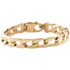 Pompeii3 Men's Link 14k Gold (70gram) Or Platinum (113gram) 10mm Bracelet 9" In Gold