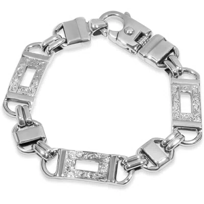 Pompeii3 Men's Link 14k Gold (70gram) Or Platinum (113gram) 5.5-12.5mm Bracelet 8.5" In Silver