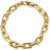 Pompeii3 Men's Link 14k Gold (90gram) Or Platinum (144gram) 10mm Bracelet 9.25" In Gold