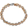 Pompeii3 Men's Link Rolo 14k Gold (40gram) Or Platinum (65gram) 9mm Bracelet 8" In Gold