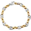 Pompeii3 Men's Marine Link 14k Gold (32gram) Or Platinum (51gram) 5-9mm Bracelet 8.75" In Gold