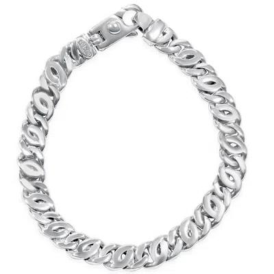 Pompeii3 Men's Marine Link 14k Gold (32gram) Or Platinum (52gram) 8.5mm Bracelet 8.25" In Multi