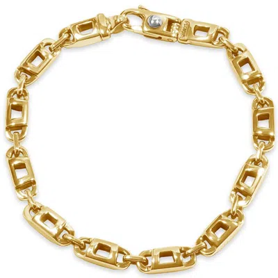 Pompeii3 Men's Marine Link 14k Gold (33gram) Or Platinum (53gram) 6mm Bracelet 8.5"