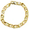 Pompeii3 Men's Marine Link 14k Gold (34gram) Or Platinum (54gram) 8mm Bracelet 8.5" In White