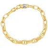 Pompeii3 Men's Marine Link 14k Gold (43gram) Or Platinum (69gram) 7.5-8mm Bracelet 8.75" In Gold