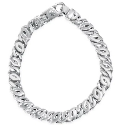 Pompeii3 Men's Marine Link Platinum 52 Grams 6.5mm Bracelet 8.25" In Silver