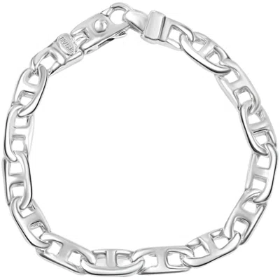 Pompeii3 Men's Mariner 14k Gold (39gram) Or Platinum (73gram) 7mm Link Bracelet 8.5" In Multi