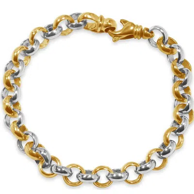Pompeii3 Men's Rolo Link 14k Gold (49gram) Or Platinum (80gram) 9mm Bracelet 8.5"