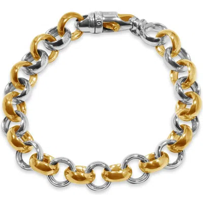 Pompeii3 Men's Rolo Link 14k Gold (76gram) Or Platinum (122gram) 12mm Bracelet 8.5"