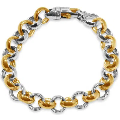 Pompeii3 Men's Rolo Link 14k Gold (76gram) Or Platinum (122gram) 12mm Bracelet 8.5"