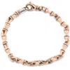 Pompeii3 Men's Solid 14k Gold (35grams) Or Platinum (56gram) 5.5mm Bracelet 8.5" In Multi