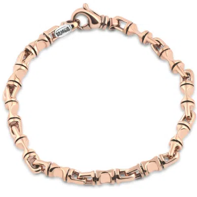 Pompeii3 Men's Solid 14k Gold (35grams) Or Platinum (56gram) 5.5mm Bracelet 8.5" In Multi