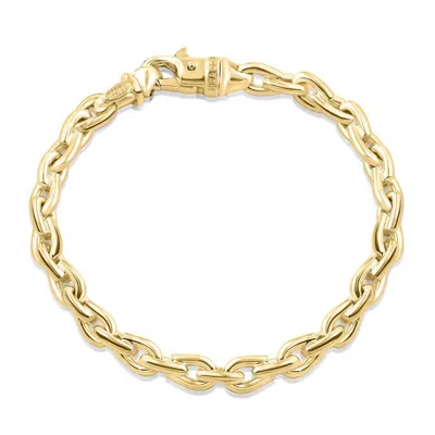 Pompeii3 Men's Solid 14k Gold (56grams) Or Platinum (100gram) 7mm Bracelet 8.5"