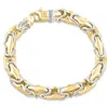 Pompeii3 Men's Solid 14k Gold (74gram) Or Platinum (143gram) 8.7mm Link Bracelet 8.5" In Gold