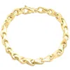 Pompeii3 Men's Solid Seed 14k Gold (38gram) Or Platinum (62gram) 6.5mm Link Bracelet 8" In Multi