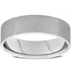 Pompeii3 Mens 10k White Gold 6mm Band High Polished Double Milgrain Accent Wedding Ring In Multi