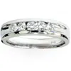 Pompeii3 Mens 3/4ct Diamond White Gold Wedding Ring Band New In Multi