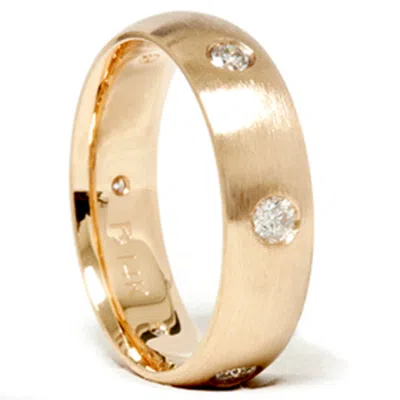 Pompeii3 Mens 3/4ct Gold Diamond Comfort Fit Wedding Ring Band In Multi
