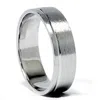 Pompeii3 Mens 6mm Comfort Fit Wedding Band Ring 14k White Gold Size Selectable In Multi