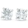 Pompeii3 Platinum 1/2 Ct Diamond Studs In Blue