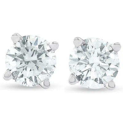 Pompeii3 Platinum 1/2 Ct Diamond Studs In Multi
