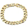 Pompeii3 Solid 14k, 18k Gold, Or Platinum 10.5mm Cuban Link Men's Chain Bracelet 45-75 Grams In Silver