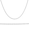 Pompeii3 Solid 14k White Gold 18" Chain With Spring Ring In Multi
