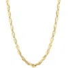 Pompeii3 Solid 14k Yellow Gold Men's 22" Chain Necklace 50.9 Grams 4mm Thick In Multi