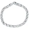 POMPEII3 SOLID 34 GRAM PLATINUM 6MM LINK MEN'S CHAIN BRACELET 6MM 8.5"