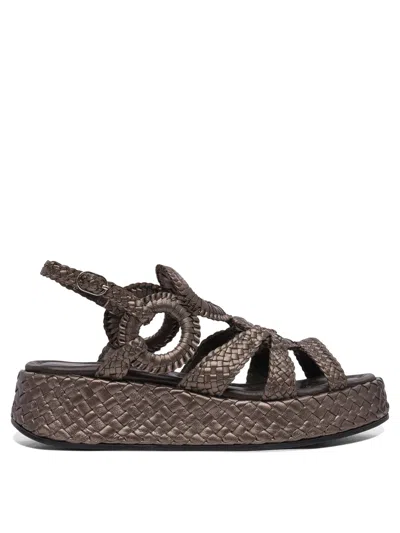 Pons Quintana Brown Rubber Sandals