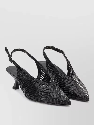Pons Quintana Leather Pumps In Black