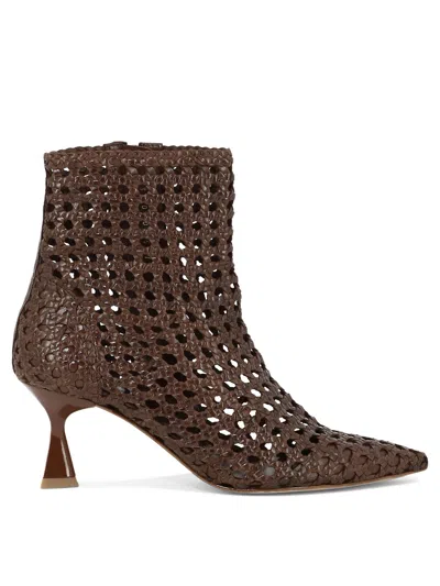 Pons Quintana Moritz Ankle Boots In Brown