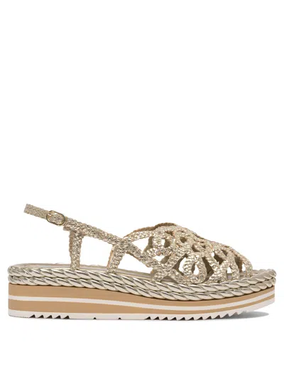 Pons Quintana Sandals In Gold