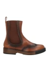 Pons Quintana Woman Ankle Boots Tan Size 7 Cowhide
