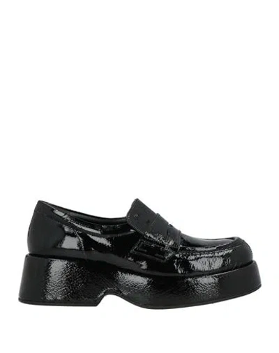 Pons Quintana Woman Loafers Black Size 7 Leather