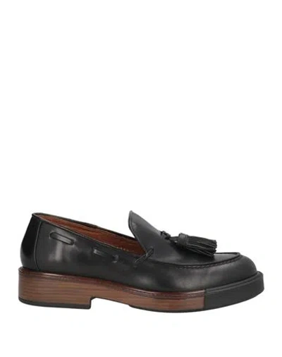 Pons Quintana Woman Loafers Black Size 8 Cowhide