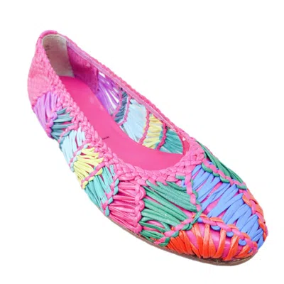 Pons Quintana Women's Athena Ballerina In Bright Multi