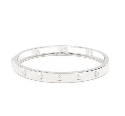 Ponte Vecchio Diamond Bangle Bracelet In White
