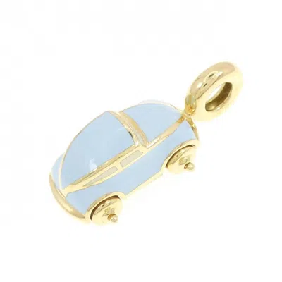 Pre-owned Ponte Vecchio Enamel Yellow Gold (18k) Pendant () In Multi