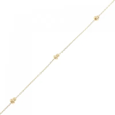 Pre-owned Ponte Vecchio Yellow Gold (18k) Charm Bracelet ()